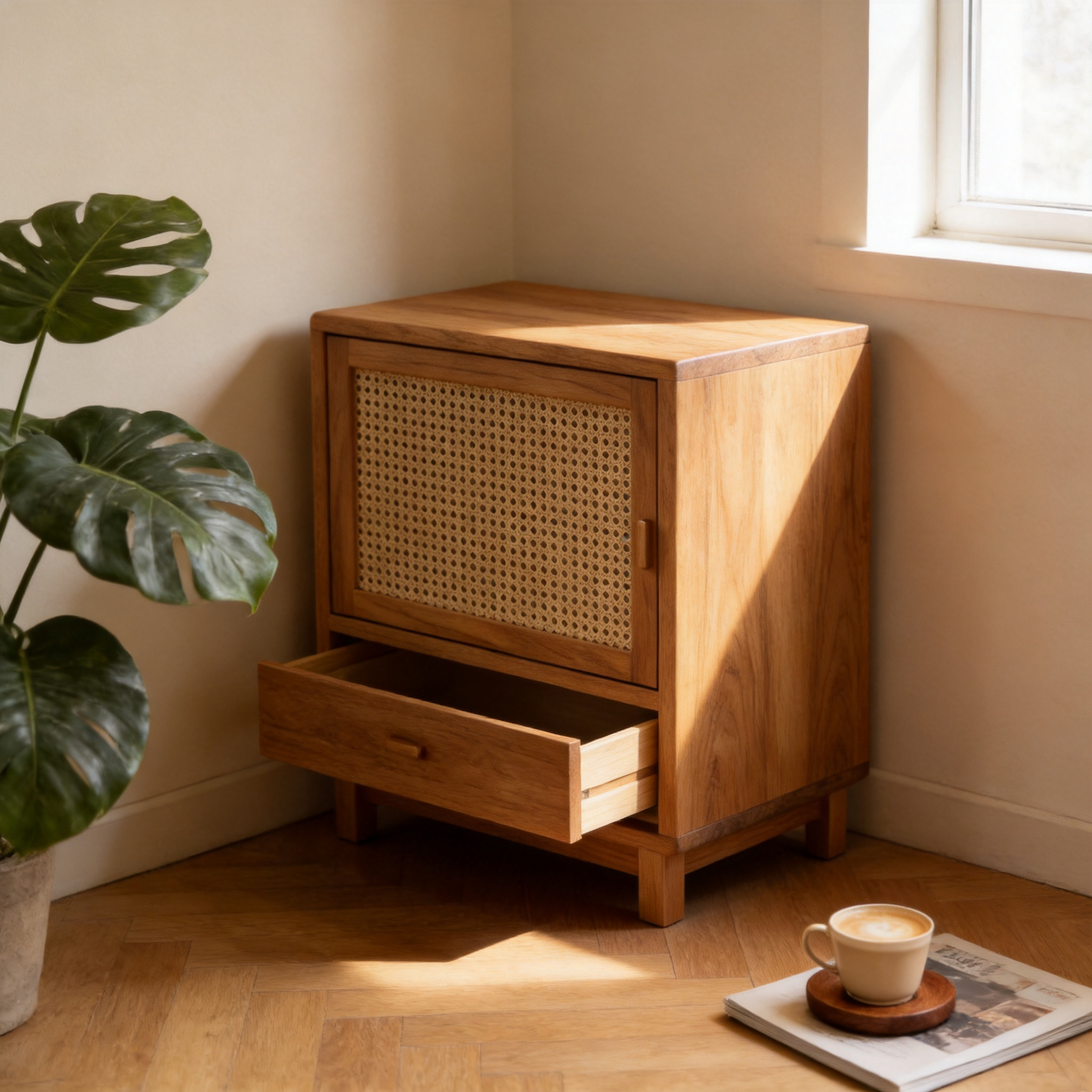 π Wood Rattan Cat Litter Hideaway Transform The Litter Box Into A Beautiful Part Of Your Home
