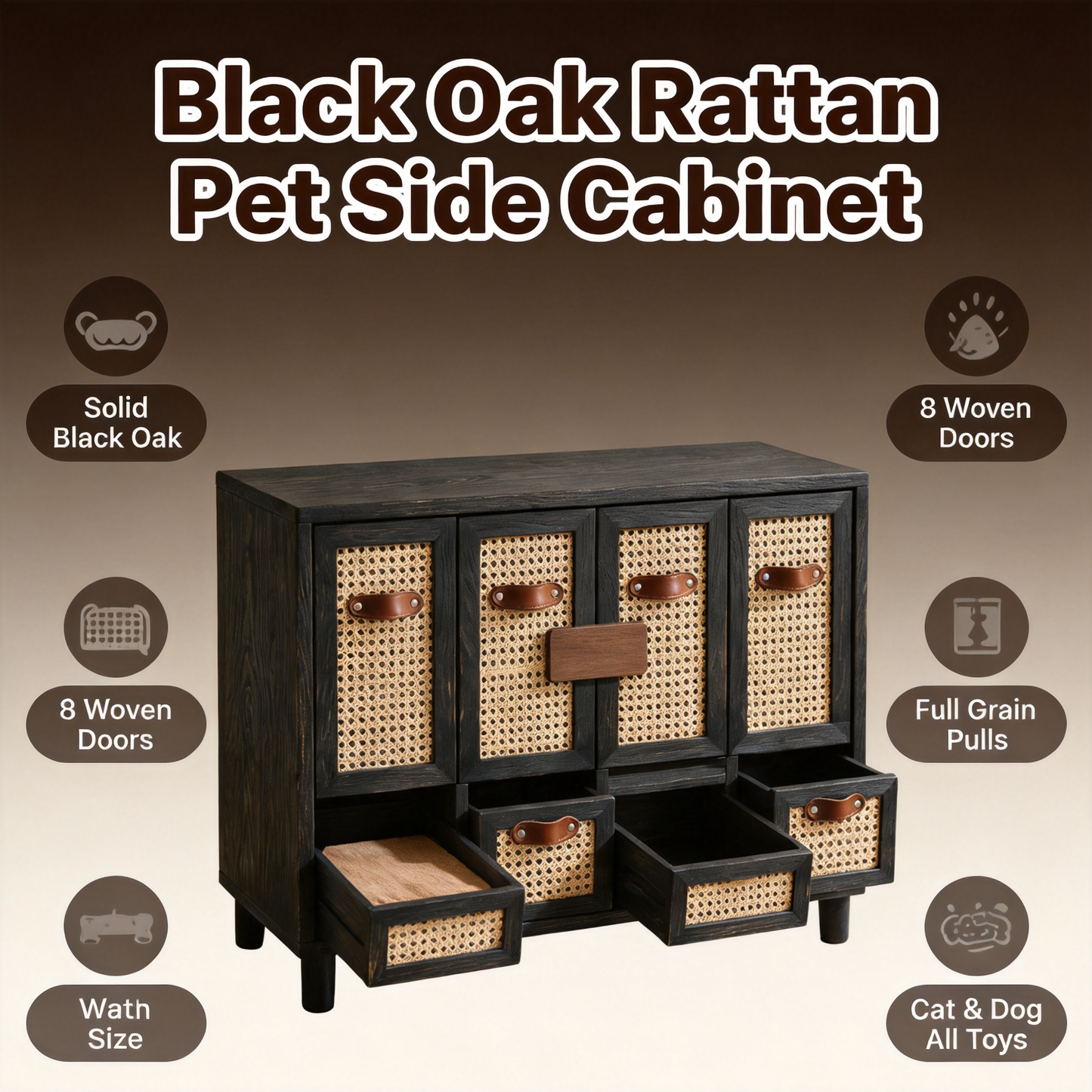 🖤 Turn Pet Storage Into A Beautiful Part Of Your Home