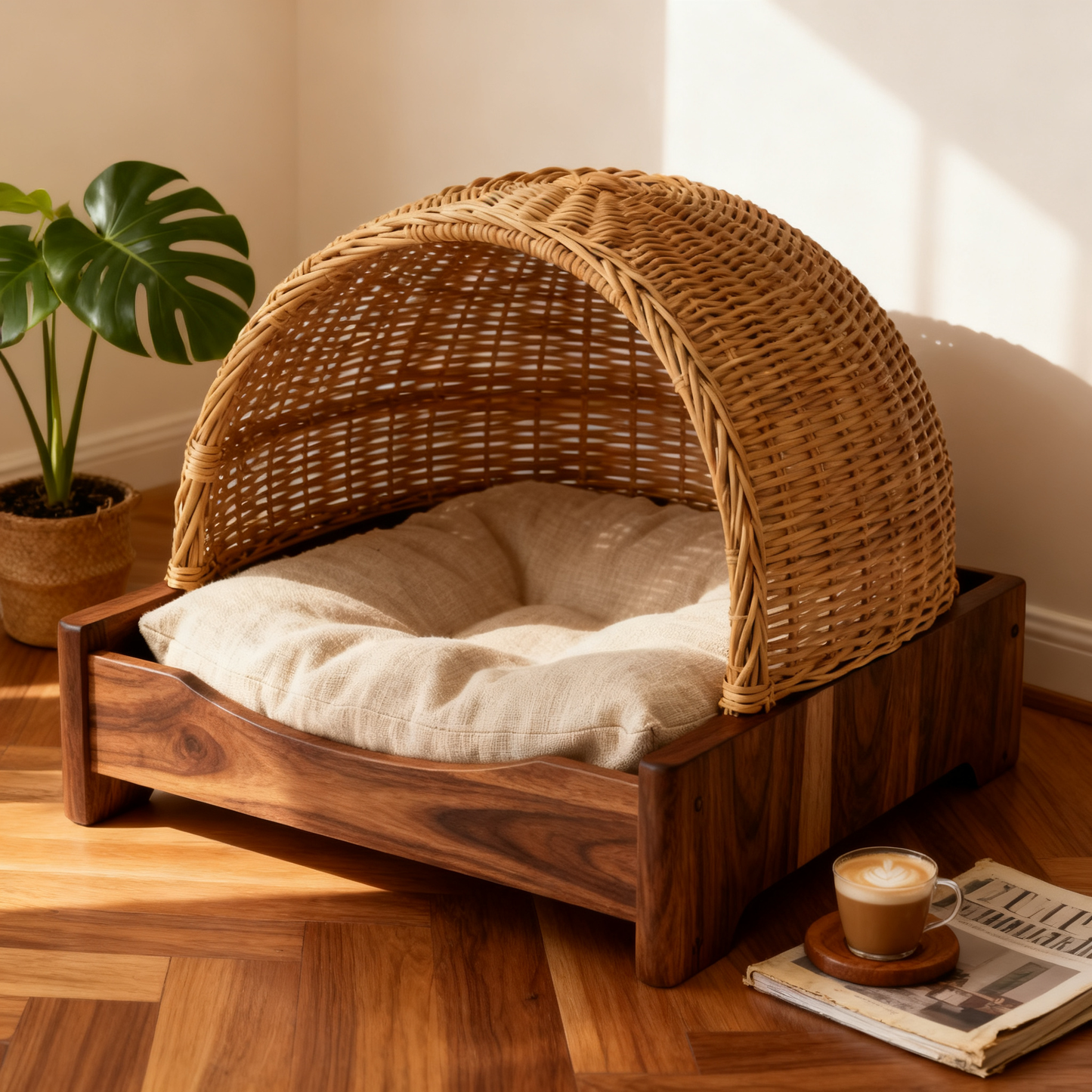 🪵 Create A Peaceful Retreat Where Your Pet Feels At Home