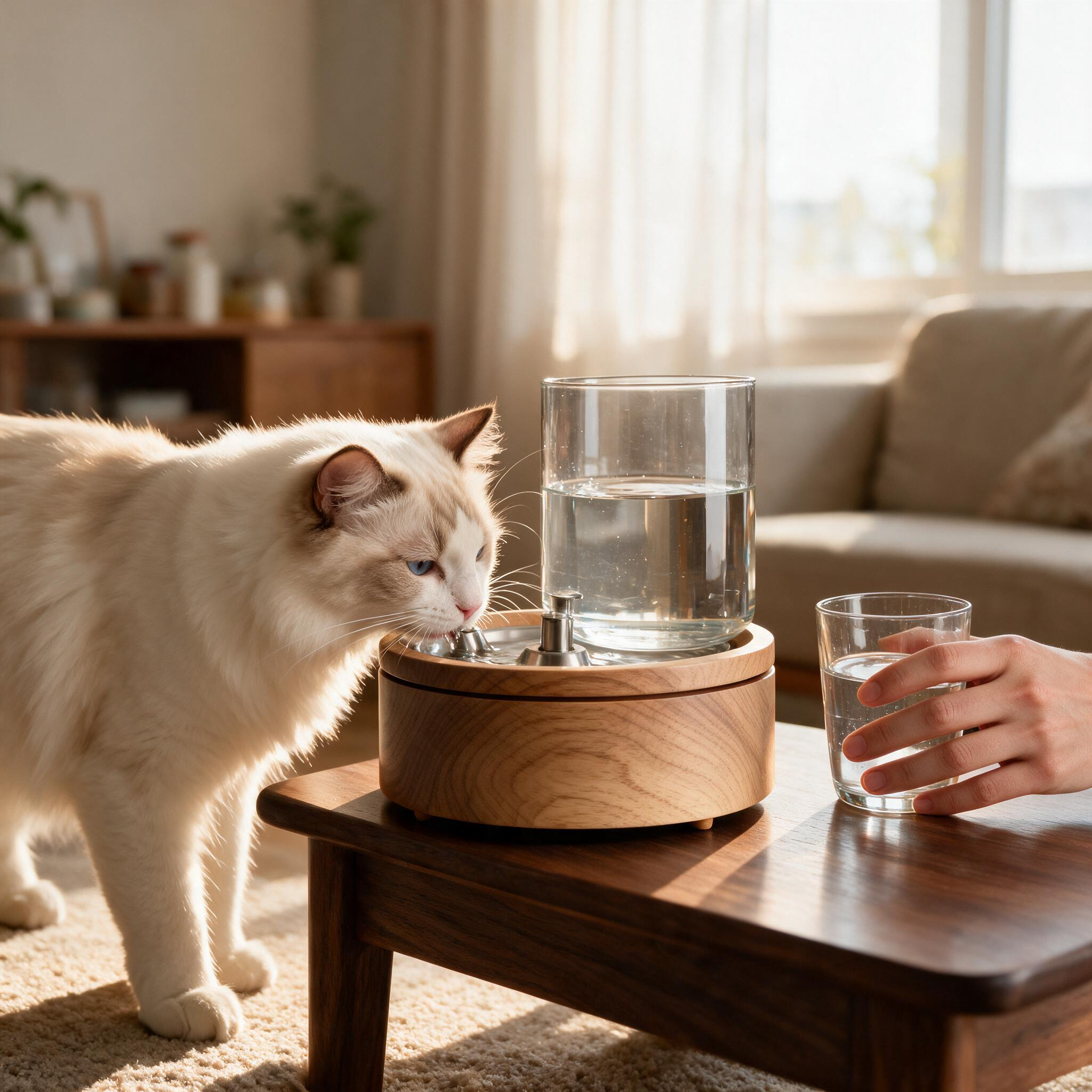 💧 Help Your Cat Drink More Naturally With a Smarter Water Fountain